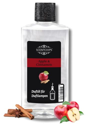 Scentchips® Duftöl Apfel & Zimt – Aromaöl für Diffuser & Duftlampen – Raumduft & Parfümöl – Nachfüllflasche 475ml