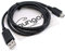mungoo, Cavo dati USB, 1 m, per Canon EOS 100D, 300D, 350D, 400D, 450D, 500D, 550D, 600D, 650D, 700D, 750D con panno di pulizia display