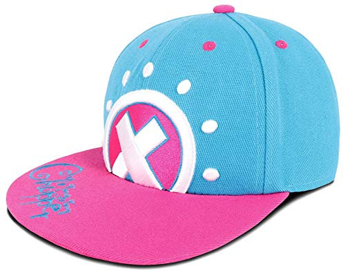 Roffatide Anime Baseballkappe für Jungen Verstellbare Baseball Cap Gestickte Flache Krempe Trucker Hut Blau B