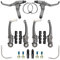 Chooee Fahrrad V Bremse Set Vorne Hinten V Brake für Shimano Avid