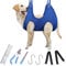 Medium Pet Grooming Hammock Kit - 2-in-1 Restraint System with Hanging Harness for Dogs & Cats, Secure Grooming Bag for Stress-Free Washing, Trimming & Nail Clipping (Includes Adjustable Straps)