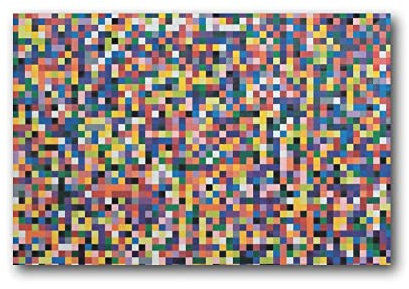 HUIHUO Gerhard Richter Kunstwerk-Poster, Wandkunst, Bild, Malerei, Poster, Leinwanddruck, Poster, Kunstwerke, Raumdekoration, 50 x 75 cm