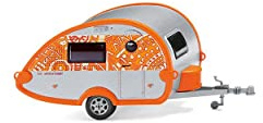 Wiking 0092 37 H0 Anhänger Modell Wohnwagen (T@B) Mexican Sunset