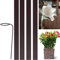 Pflanzenstütze für Topfpflanzen Blumenstütze Blumenhalter Pflanzenhalter Orchideen Stäbe Rankhilfe Zimmerpflanzen 40cm 20 Stück