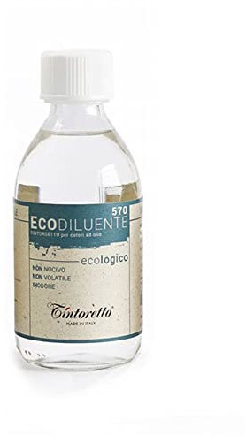 Generico Tintoretto Diluente Ecologico Inodore per Pulizia Pennelli 250ml.