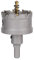 Vearter 52mm Scie Cloche en Métal, Carbure Tungstène Coupeur TCT Trou avec Foret de Centrage, pour Acier Inoxydable, Alliage, Cuivre, Fer, Plastique, Fibre de Verre
