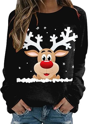 HHOP Regenjacke Damen wasserdicht Jeansjacke Locker Schal Clip Damen-Herbst-Weihnachten-Strickjacke, Kürbis-Druck, lässig, mittellang, Party, dünne Jacke mit Tasche Damen Strickjacken Dunkelblau Kiz