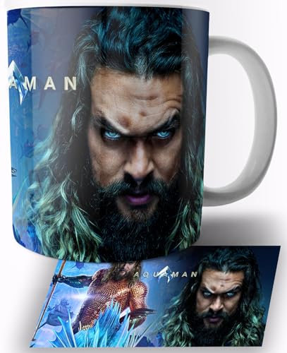 Aquaman Jason Momoa B Keramik Becher 325ml Tasse Mug