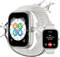 HONOR Choice Smartwatch Uomo Donna- Chiamata Bluetooth,1,95 Smartwatch con SpO2 e Cardiofrequenzimetro,Activity Tracker 120+ modalità Sportive/GPS/5ATM/IP6,12 Giorni di Standby,Android e iOS,Blanco