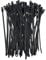 PRATYAHARA 300Pcs Screw Hole Cable Ties Reusable Fixed Nylon Cable Ties Self-Locking Cord Tie Straps Fastening Loop Easy to Use