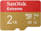 SanDisk Extreme 2 To microSDXC, Carte micro SD + adaptateur SD, (Pour Smartphones, Action Cams et Drones, Vitesse jusqu'à 240 MB/s, 4K UHD) A2, RescuePRO Deluxe, UHS-I, U3, V30