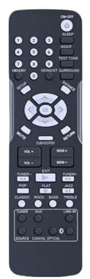 Télécommande Universelle for système de cinéma Maison RCA Blackweb Surround Sound RTD315WR RT2781H RT2770 BWA18SB003 DRC8030N