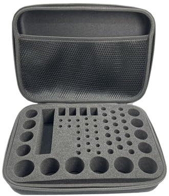 Estuche organizador de batería para 18650 AA AAA AAAA 9 V batería de garaje contenedor contenedor bolsa de almacenamiento impermeable