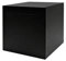Spardose Schwarz Edelstahl, Spardose Nicht Zum öffnen, 12 x 12 x 12 cm Sparschwein Münzen und Scheine Money Box Sparbox für Erwachsene und Kindergeschenk