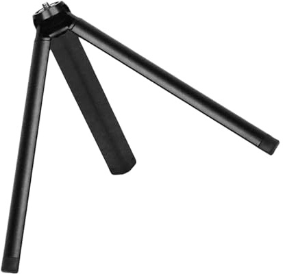 Trípode de viaje pequeño portátil con montaje de tornillo de 1/10.2 cm-20 para cámaras, teléfonos y cardanes, trípode de aleación de aluminio, aleación de aluminio