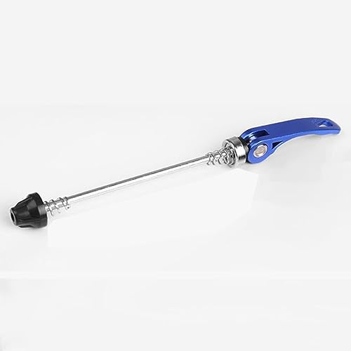 ZFUWWA Schnellspanner aus Titanlegierung – 135 mm Vorder- und Hinterradnabe, Schnellspanner-Clip, Bolzen, Hebelachse(Blue)