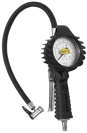 RIEGLER 136784-39.032 Stand.-Handreifenfüllmesser HS, Mano Ø 80 mm, ungeeicht, 0-12 bar, 1Stk
