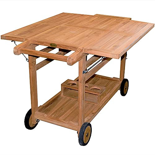 Servierwagen Segrino Teak Massivholz
