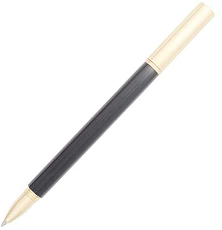 Gullor Natural Sandalwood Rollerball Pen, Nice Gift Pen - Black