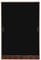 Reflect - 2 Door SLIDING Wardrobe with Hanging Rails and Shelves for Bedroom (H: 180cm x W: 120cm x D: 58cm) (Black Gloss/Walnut)