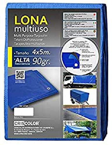 CRISCOLOR Lona multiuso 4x5m AZUL