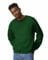 Gildan Men's Fleece Crewneck Sweatshirt, Style G18000 Pullover Sweater, Forest Green, XL