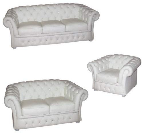 jvmoebel Chesterfield Sofa 3+2+1 SITZER Polster Designer Sofas Garnitur Couch 2016-04
