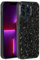 Molzar Grip Series iPhone 13 Pro Max Case with Real Forged Carbon Fiber, Built-in Metal Plate for Magnetic Mount, Support Wireless Charging, Compatible with iPhone 13 Pro Max, Black/Forged