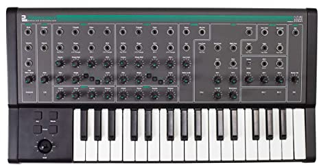 PWM Malevolent Synthesizer, vollanaloger, semimodularer Dual VCO Synthesizer