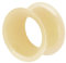 Piercingfaktor Flesh Tunnel Ohr Plug Piercing Silikon Hoher dünner Rand Flexibel Weich Rund Creole Farbig Bunt 20mm Haut