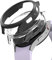 Ringke Slim Compatibile con Cover Samsung Galaxy Watch 5 40mm (2 Pezzi), Custodia Sottile Rigida PC Antigraffio - Clear & Black Nero