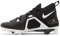 Nike Alpha Menace Pro 2 Mid Fußball-Stollen für Herren, schwarz/weiß-schwarz, 46 EU