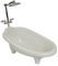 MagiDeal Miniature Baignoire Dollhouse Décoration Baignoire Modèle Jouet Cadeaux D'anniversaire