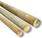 MyTimber® Zaunpfosten aus imprägniertem Holz KDI | Pfosten rund als Baumpfahl, Holzpalisade | ⌀ 6cm, 8cm 10cm (8 cm, 200 cm)