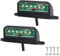 Qiping 2PCS LED Kennzeichenbeleuchtung,12/24V Universal Kennzeichenleuchte mit E-Mark Zulassung für LKW PKW Anhänger RV