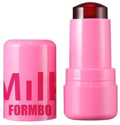 Milk Jelly Blush | Jelly Tint Blush | Cooling Water Jelly Tint | Milk Blush Stick Für Augen, Lippen & Wangen | Natural Long-Lasting Multi Use Makeup Blush Stick 5g
