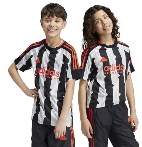 ADIDAS J HOT Tee Black/CWHITE/BRIRED - 176