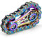Cool Fidget Chain Fidget Spinners Age 3+ For Kids Adults, Metal Handheld Gadget Kinetic Desk Toy Finger Hand Spinner Fingertip Gyro, Hand Rollor Bike Chain