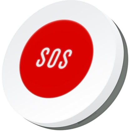 Huhudyy Tuya Smart ZigBee SOS Botón Sensor Alarma Ayuda Emergencia Interruptor Tuya Smart Life Control remoto