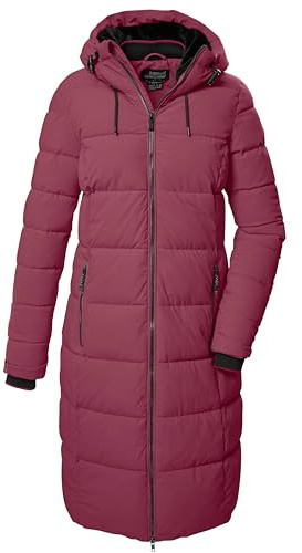 Killtec Damen Kow 56 Wmn Qltd Ct Steppmantel/Funktionsmantel in Daunenoptik mit Kapuze