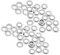 HAWILLOSCH Rimless Glasses Hinge Pads Eyeglasses Convex Gaskets Glasses Frame Washers Easy to Install Repair Kit