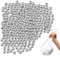 BigKego Lot de 1000 perles de nettoyage en acier inoxydable de 3 mm - Pour bouteilles, décanteurs, vases, carafes, carafes à vin, bouteilles en verre