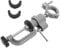 Veemoon Rotary Vise Drill Press Drill Bracket Jewelers Vise Tools Drill Mount Holder Universal Vice Electric Tool Storage Rack Angle Grinder Stand Vice Stand Silver Aluminum Alloy