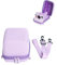 daunke Hard Carrying Case for Polaroid GO/ONE STEP2/NOW/NOW+ Instant Camera with Shoulder Strap,Waterproof,Shockproof,Anti-Scratch, Easy to Use and Carry,Case Only (Purple)