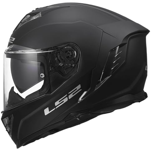 LS2, Integraler Motorradhelm STORM III SOLID Matt Black, XL