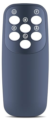 FQOUG IF32FSB Replacement Remote Control Compatible With Intertek IF-32FSB Fireplace/NAOMI IF1340 IF1360/ INMOZATA/ZCR/Heartland/Anpuce/Lifesmart/BETELNUT/KAMINIO EF02 EF04 Electric Fireplace Heater