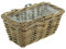 Blumenkasten, Blumentopf Balkonpflanzer Rattan, klein 30 x 18 x 16 cm