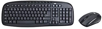 WE Pack Clavier – Souris Sans Fil Deluxe (Schwarz)