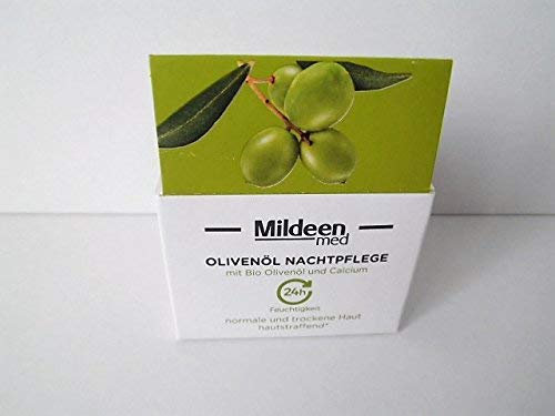 Mildeen med Olivencreme Nachtpflege normale und trockene Haut 50 ml (Nachtpflege)