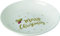 2 St. Zarte Porzellan Teller Gebäckteller Cynthia Cream 12cm Ilex Stechpalme Weihnachten